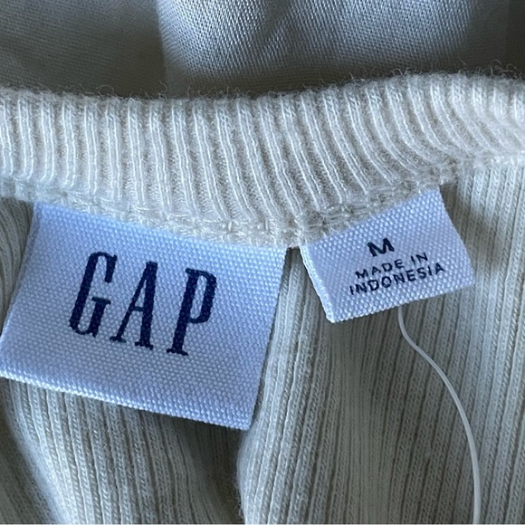 New! GAP Fit & Flare Racerback Midi Dress Size Medium 47852 - Picture 10 of 13